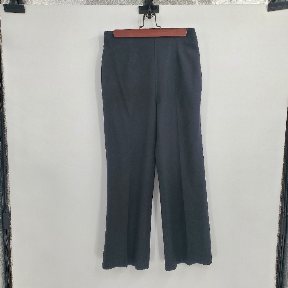◇◇ Vintage Banana Republic Womens High Waist Wool Trousers Size 4 Black